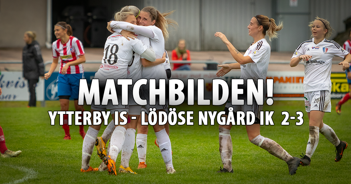 Matchbilden! Ytterby IS – LNIK dam 2-3 | Seriesegrare LNIK