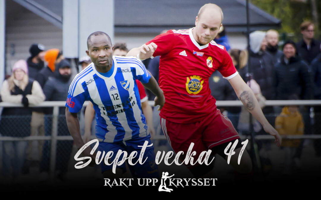 Svepet vecka 41