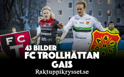 43 bilder: FC Trollhättan – GAIS