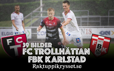 39 bilder: FC Trollhättan  – FBK Karlstad