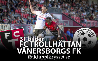 31 bilder: FC Trollhättan – Vänersborgs FK
