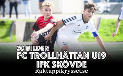 20 bilder: FC Trollhättan U19 – IFK Skövde