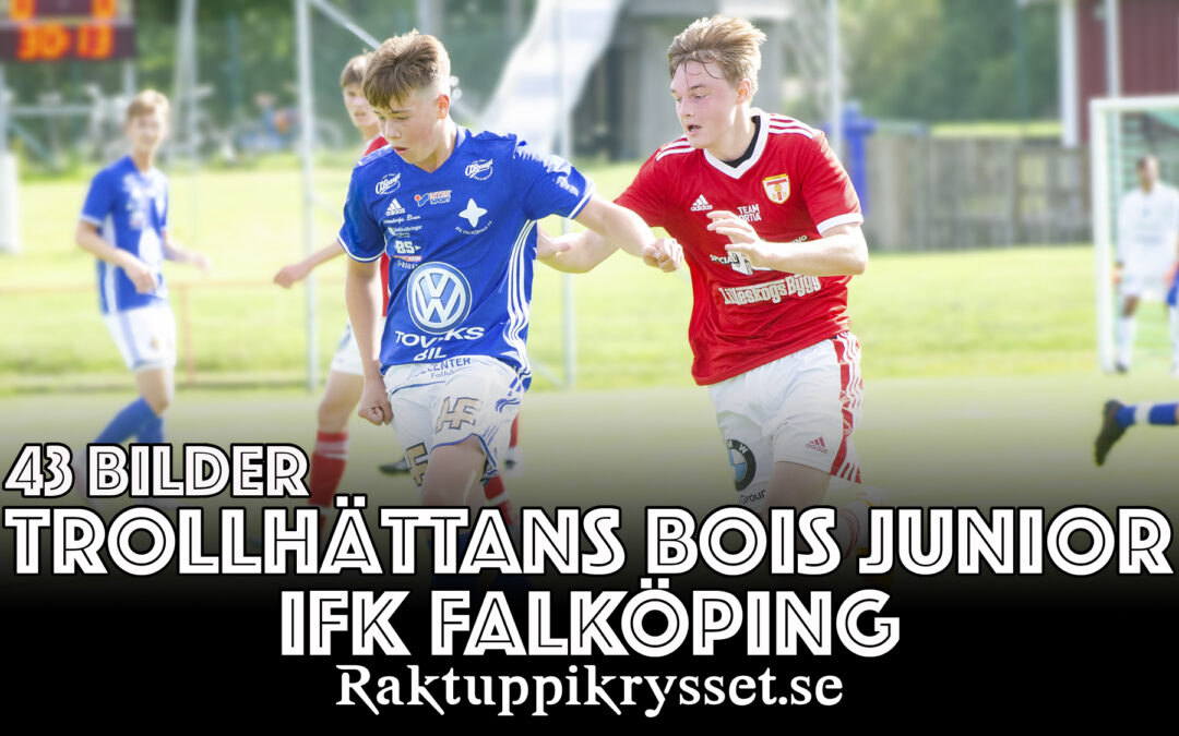 43 bilder: Trollhättans BoIS Junior – IFK Falköping