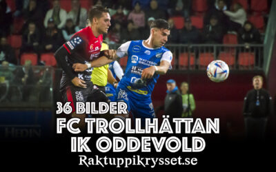 36 bilder: FC Trollhättan – IK Oddevold