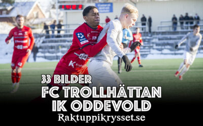 Bilder från FC Trollhättan – IK Oddevold
