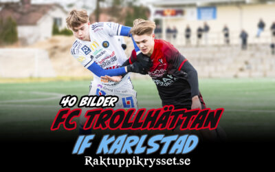 40 bilder: FC Trollhättan – IF Karlstad