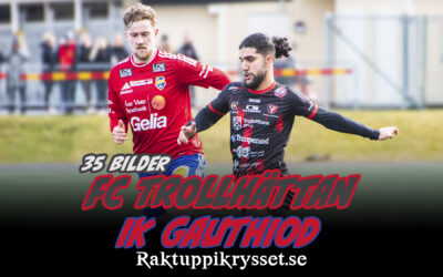 35 bilder: FC Trollhättan – IK Gauthiod