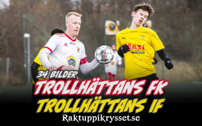 34 bilder: Trollhättans FK – Trollhättans IF