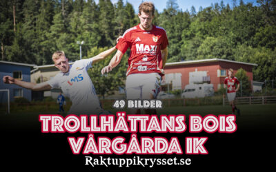 49 bilder: Trollhättans BoIS – Vårgårda IK