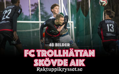 Semifinaljubel: FC Trollhättan slog Skövde AIK – alla actionbilder här
